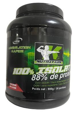 whey proteine iso native 900g fraise